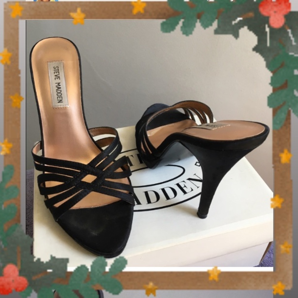 STEVE MADDEN | SATIN HEELS - Picture 6 of 6